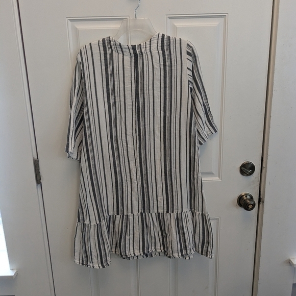 Prairie Underground Striped Tunic Mini Dress - Picture 4 of 4